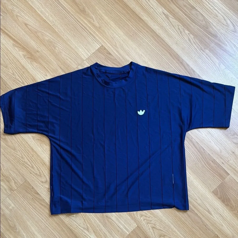 Adidas Blue Version Blue T-Shirt Streetwear Unisex One Size